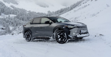 Fahrbericht Toyota bZ4X AWD: Schneemobil-Stromer