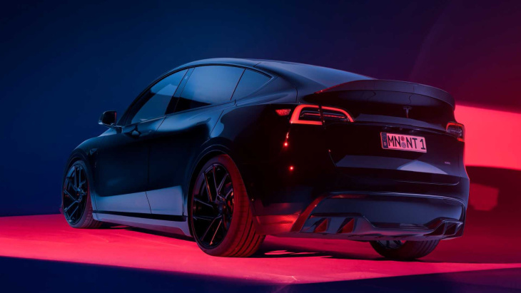 tesla model y erhält carbon-aerodynamik von novitec