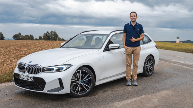 neuer 3er bmw (2022) als 320d im test: curved screen und viel touch