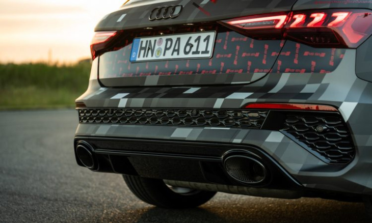 neuer audi rs 3 mit 5-zylinder und torque splitter: erste mitfahrt!