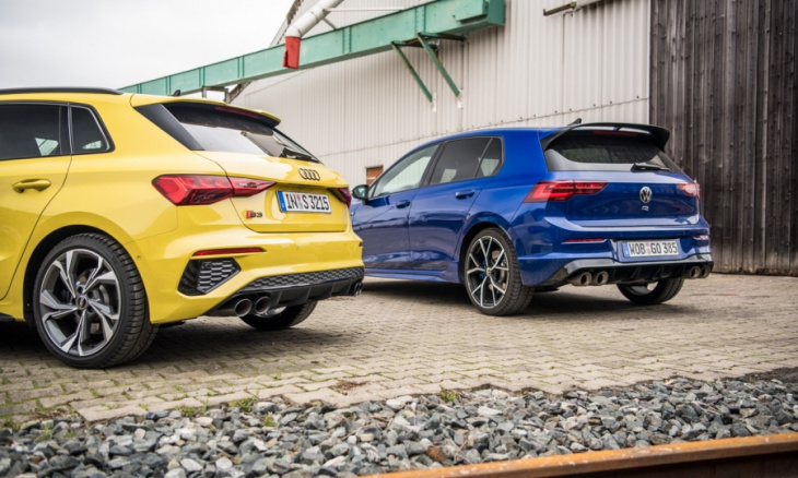 neuer audi rs 3 mit 5-zylinder und torque splitter: erste mitfahrt!