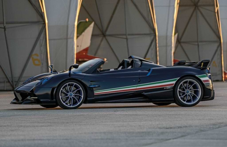 huayra tricolore: extremste pagani als luxuriöse hommage
