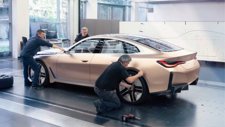 bmw concept i4 – elektrisches grand coupé für 2021