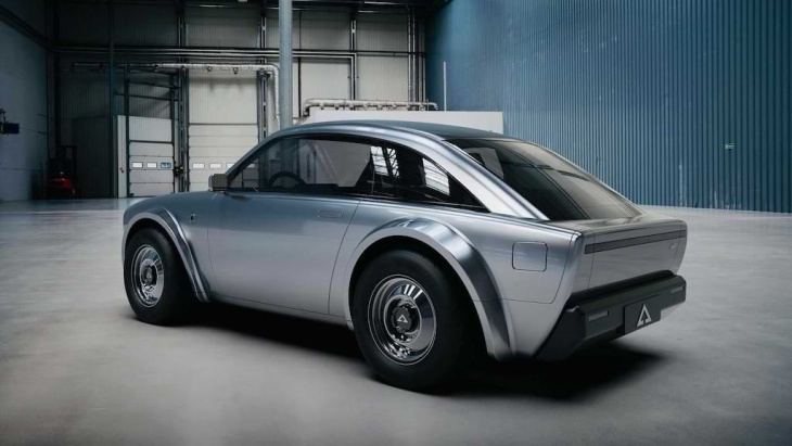 alpha ace elektroauto: ein futuristisch und minimales coupe