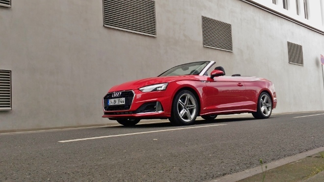 audi a5 cabrio 45 tfsi quattro test: still mit stil