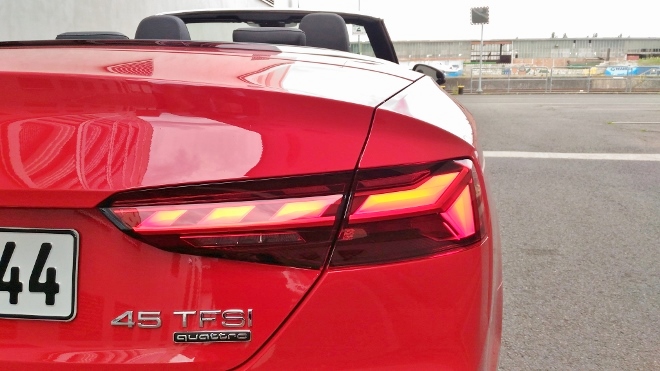 audi a5 cabrio 45 tfsi quattro test: still mit stil