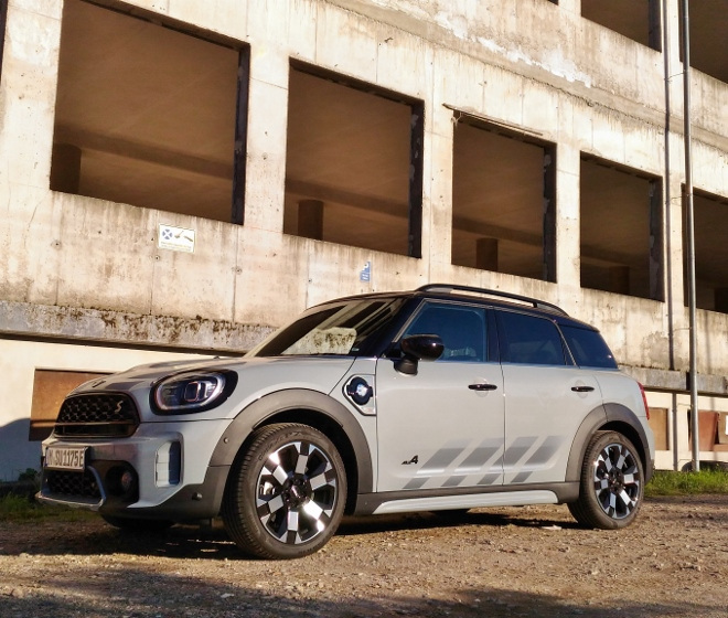 mini cooper se countryman all4 test: kinder country