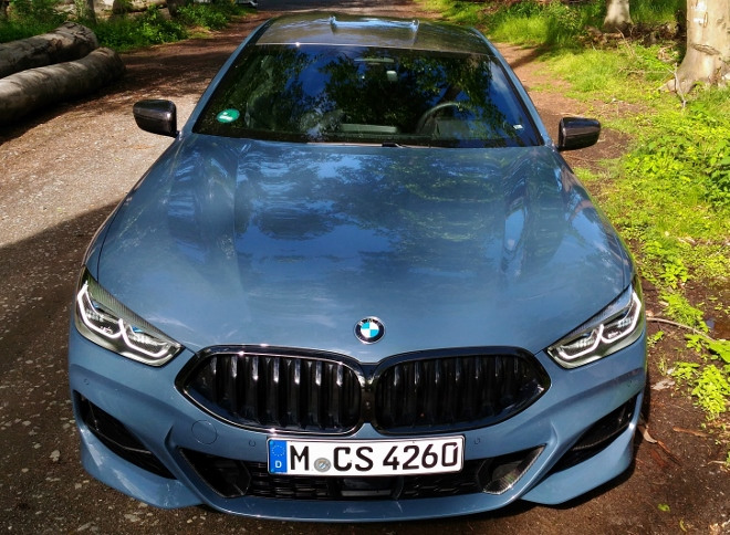 bmw 840i xdrive gran coupé test: 8 für 4