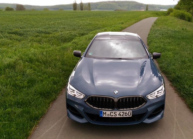 bmw 840i xdrive gran coupé test: 8 für 4