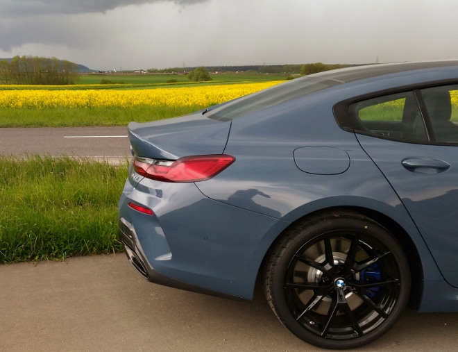 bmw 840i xdrive gran coupé test: 8 für 4