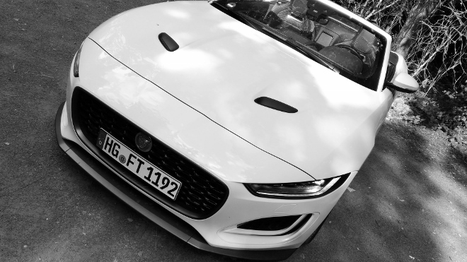 jaguar f-type cabrio facelift test: die gleiche luft