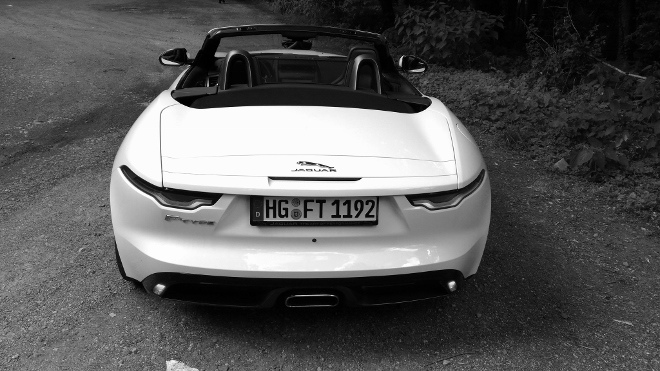 jaguar f-type cabrio facelift test: die gleiche luft