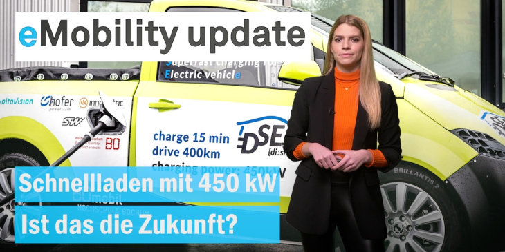 eMobility update: Schnellladen mit 450kW / Batterie-Montage in Bayern / BYD Seagull vor Marktstart