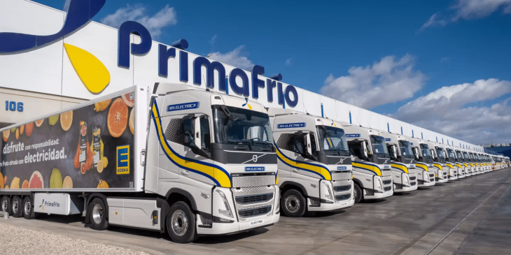 volvo trucks liefert 15 fh electric in spanien aus