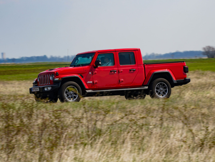 jeep gladiator overland 3,0 v6 at8 4wd – testbericht
