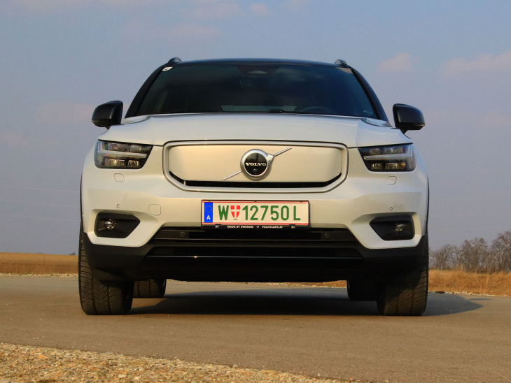 volvo xc40 recharge twin electric pro – testbericht