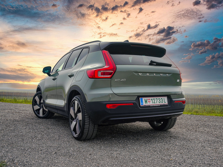 volvo xc40 pure electric ultimate – testbericht