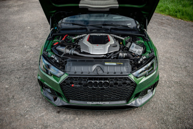 Weck´ das Tier im Audi RS4     Glänzende Vossen-Wheels und Leistungsplus am Luxus-Laster aus Ingolstadt