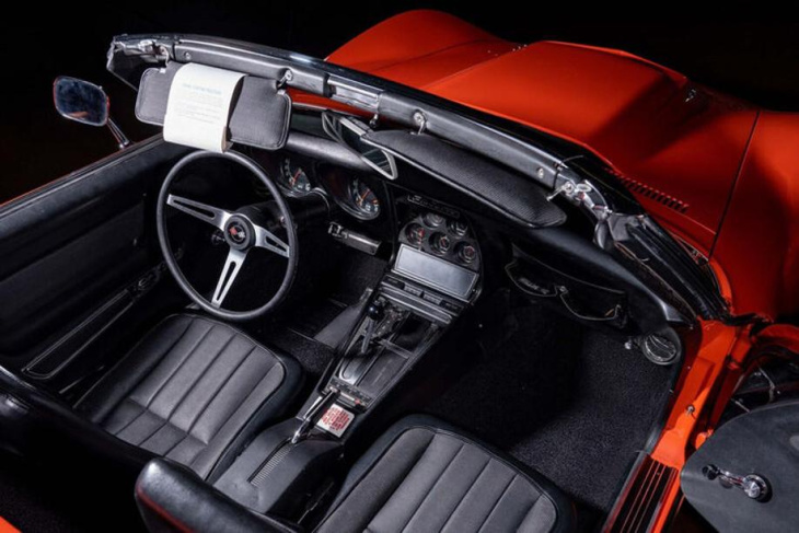 corvette stingray zl-1 cabrio in der auktion: keine 1969er-corvette war bisher teurer
