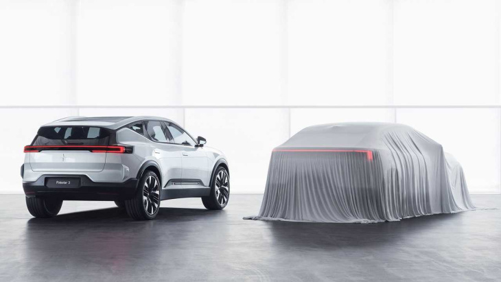 polestar 4: erste erlkönigbilder zeigen model-y-konkurrenten