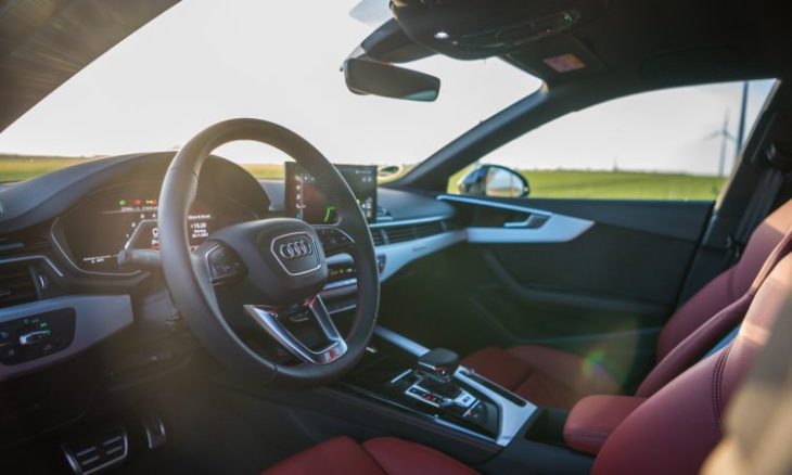 audi s5 sportback tdi: perfekt – um strom zu sparen!