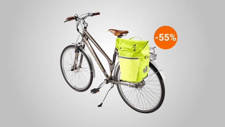 amazon bietet fahrradtasche von deuter zum halben preis an