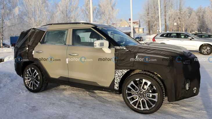 ssangyong torres elektro als erlkönig erwischt