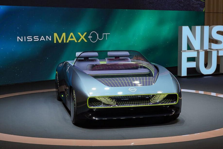 nissan max-out: elektro-roadster manifestiert sich