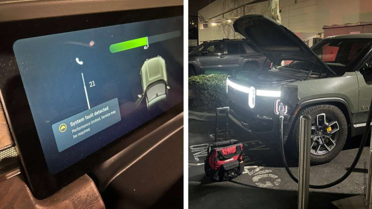 E-Auto hängt an Ladestation fest – Techniker will Kabel durchsägen