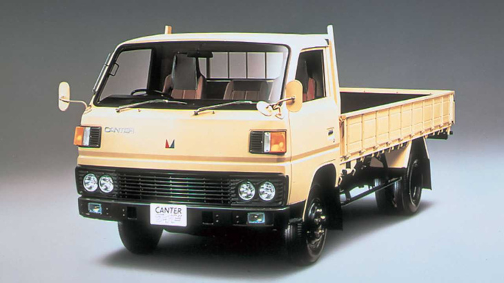 fuso (mitsubishi) canter: der welt-lastwagen wird 60