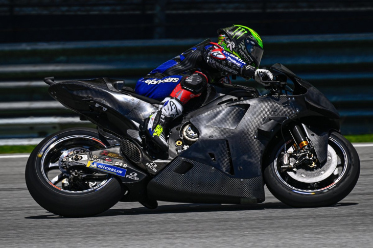 shakedown-test sepang (dienstag): neue ktm-verleidung, guter yamaha-topspeed