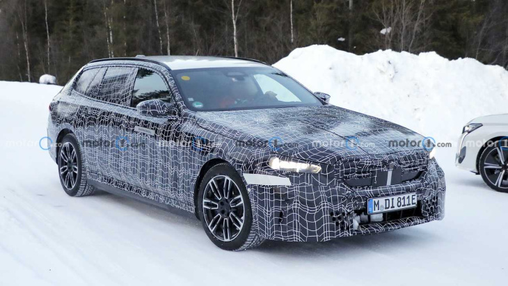 bmw i5 auf basis des neuen 5er touring erwischt