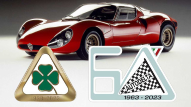 Alfa Romeo feiert 100 Jahre Quadrifoglio mit neuem Logo