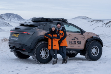 Nissan Ariya ist bereit für extreme Reise vom Nordpol zum Südpol