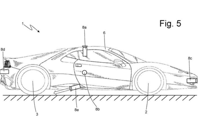 düsenantrieb patentiert: ferrari will tesla nicht davonziehen lassen