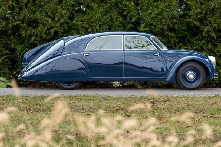 tatra t77 von 1934 in der auktion: für über eine million dollar perfekt restauriert