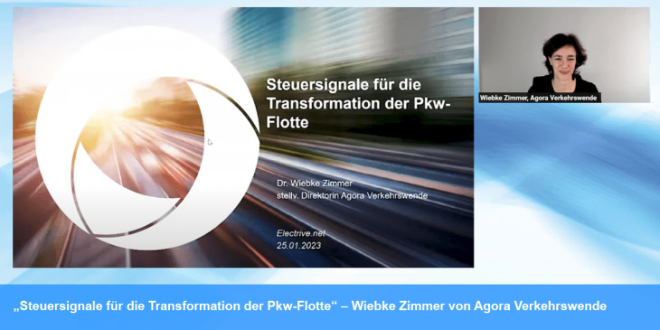 „Steuersignale für die Transformation der Pkw-Flotte“ – Wiebke Zimmer von Agora Verkehrswende