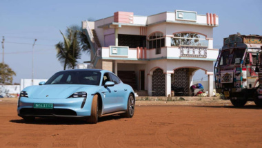 Roadtrip mit dem Porsche Taycan durch Indien