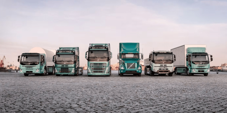 volvo trucks verkauft 4.300 e-lkw in vier jahren