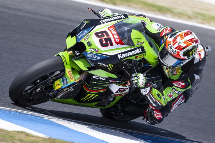 nur p14 unter rennbedingungen im ft2: jonathan rea mit problemen