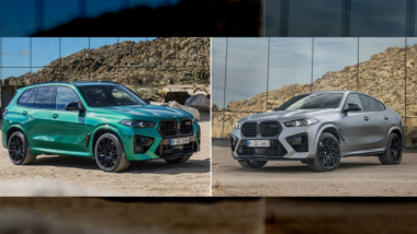 BMW X5 M und X6 M Competition, mit dem Restyling wird der leistungsstarke V8 mild hybrid