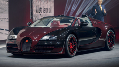 Bugatti Veyron: ein spektakuläres Auto. Die schönsten Fotos