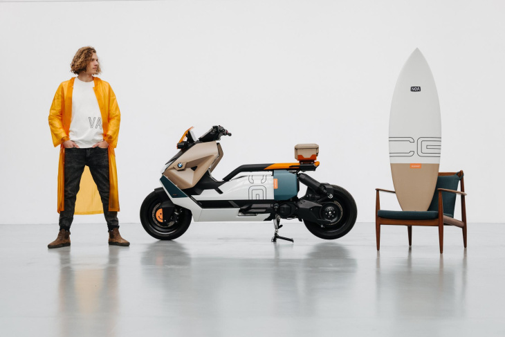 grazer customizing firma macht den bmw ce 04 zum surfer-scooter