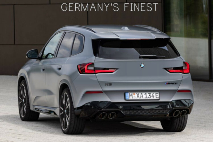 BMW X3 2025: Entwürfe zeigen Front & Heck des neuen X3 G45