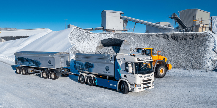 scania liefert elektrischen 66-tonner nach norwegen