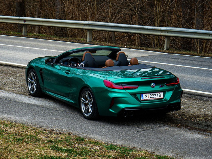 bmw m8 competition cabrio im test