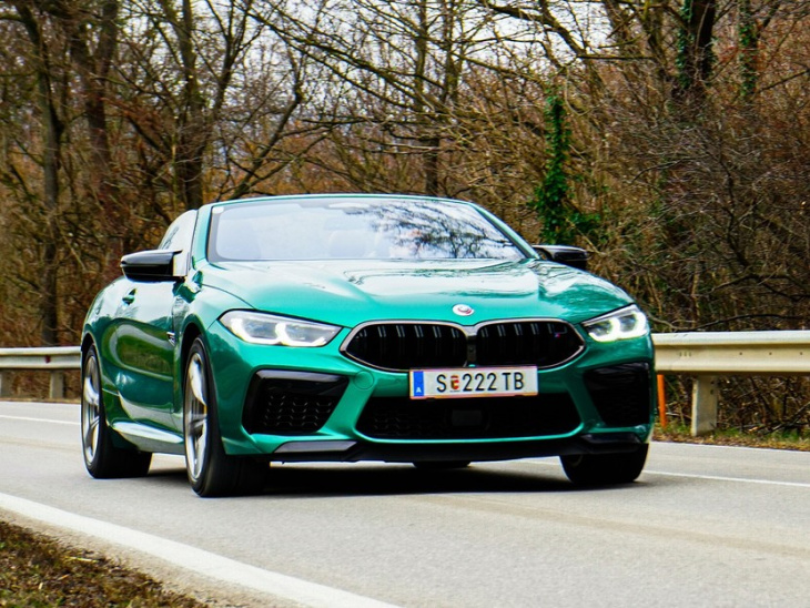 bmw m8 competition cabrio im test