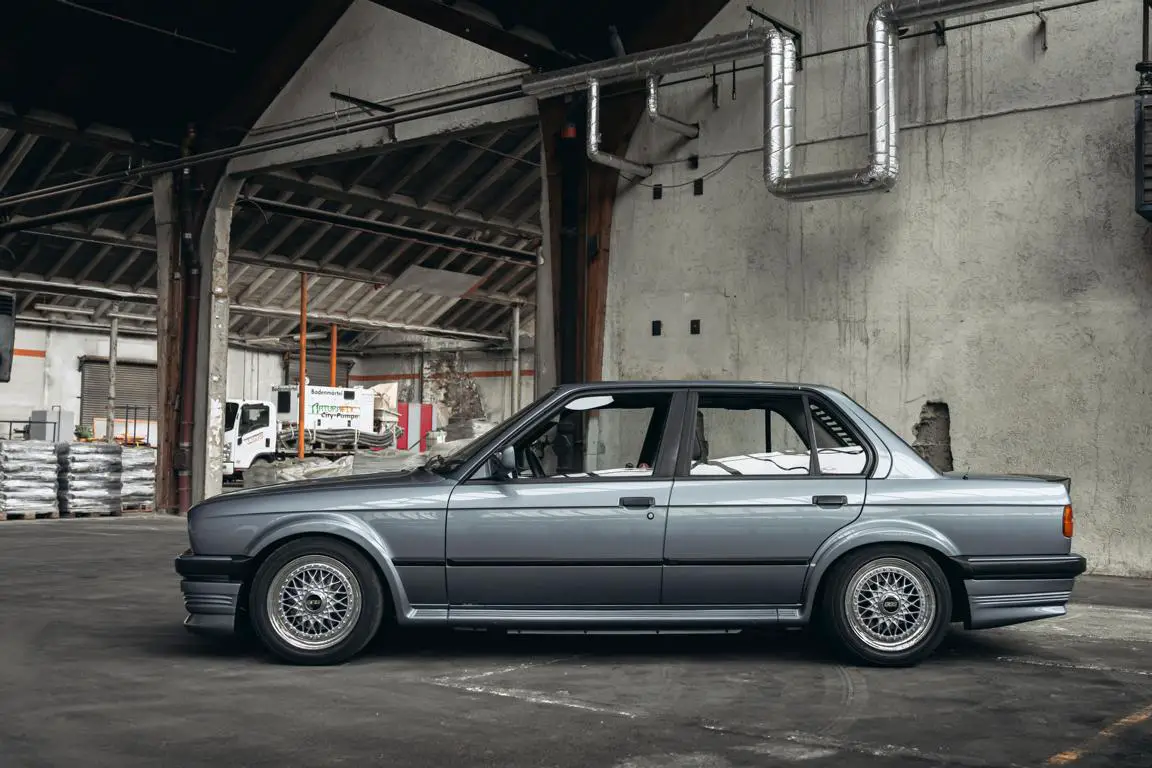 kw v3 klassik fahrwerk für bmw 325i x: runter mit dem ersten bmw allrad-dreier!