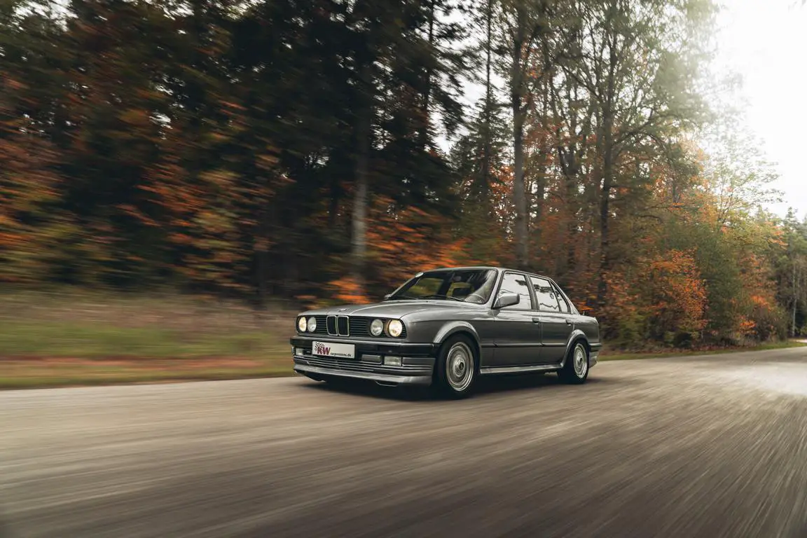 kw v3 klassik fahrwerk für bmw 325i x: runter mit dem ersten bmw allrad-dreier!