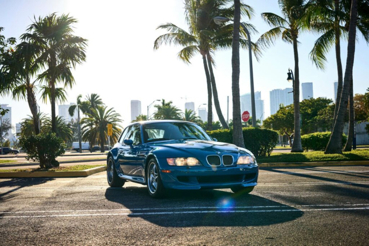 bmw z3 m coupé: neue fotos vom turnschuh in estorilblau